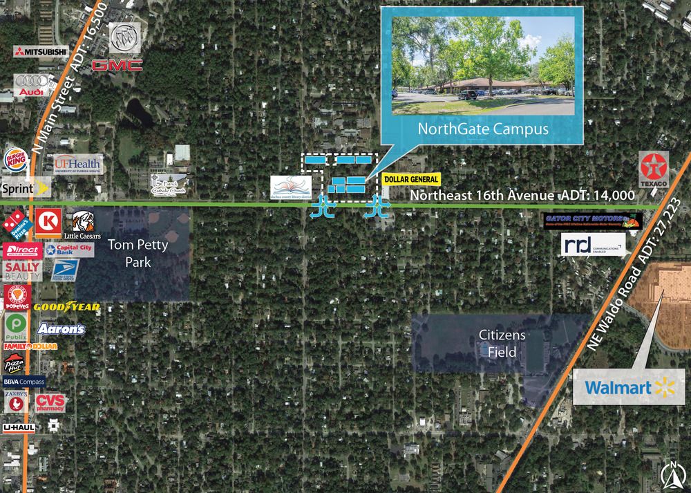 NorthGate Campus: 1000 NE 16th Ave, Gainesville, FL 32601